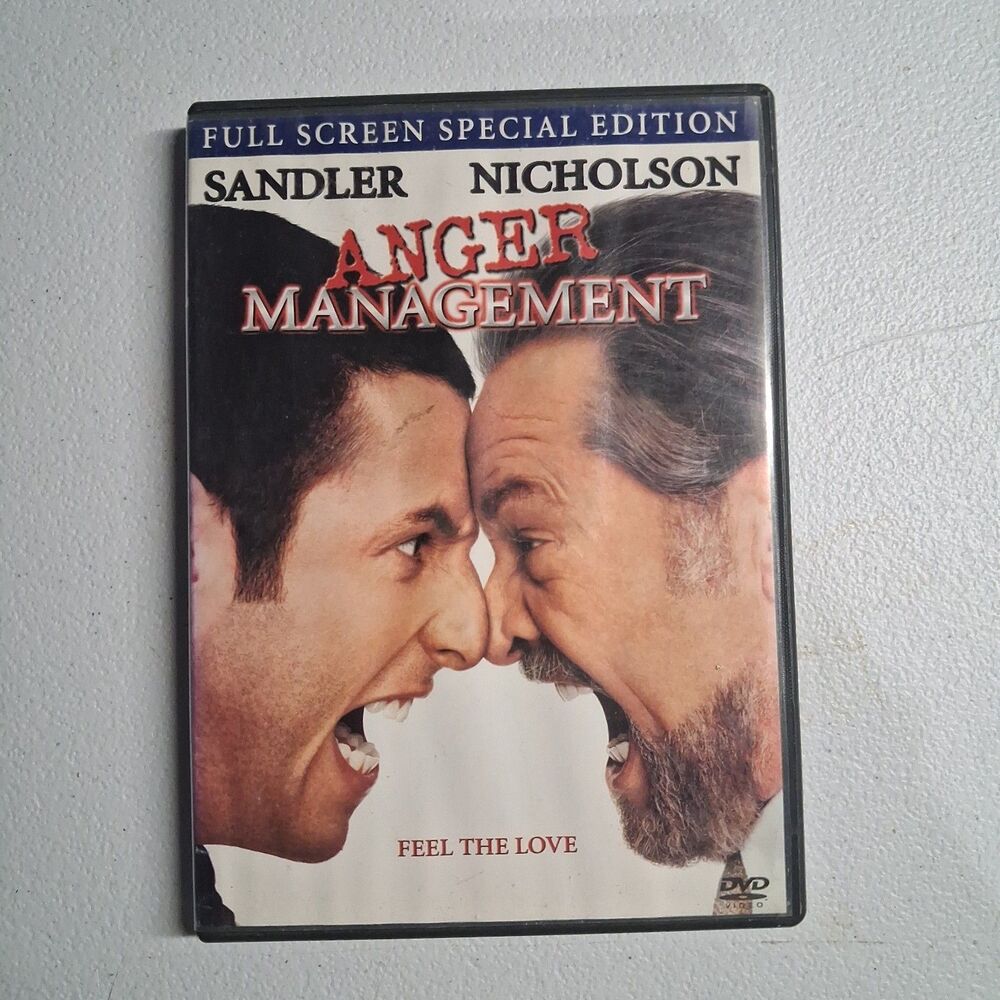 Anger Management (DVD, 2003, Full Screen Special Edition)
